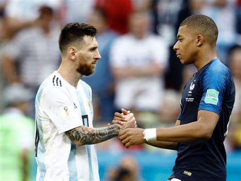 kylian mbappe lionel messi